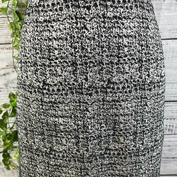 Mynt1792 Skirt Plus size 26W Black Pink Animal Print Straight Knee Career Zipper - Picture 8 of 15